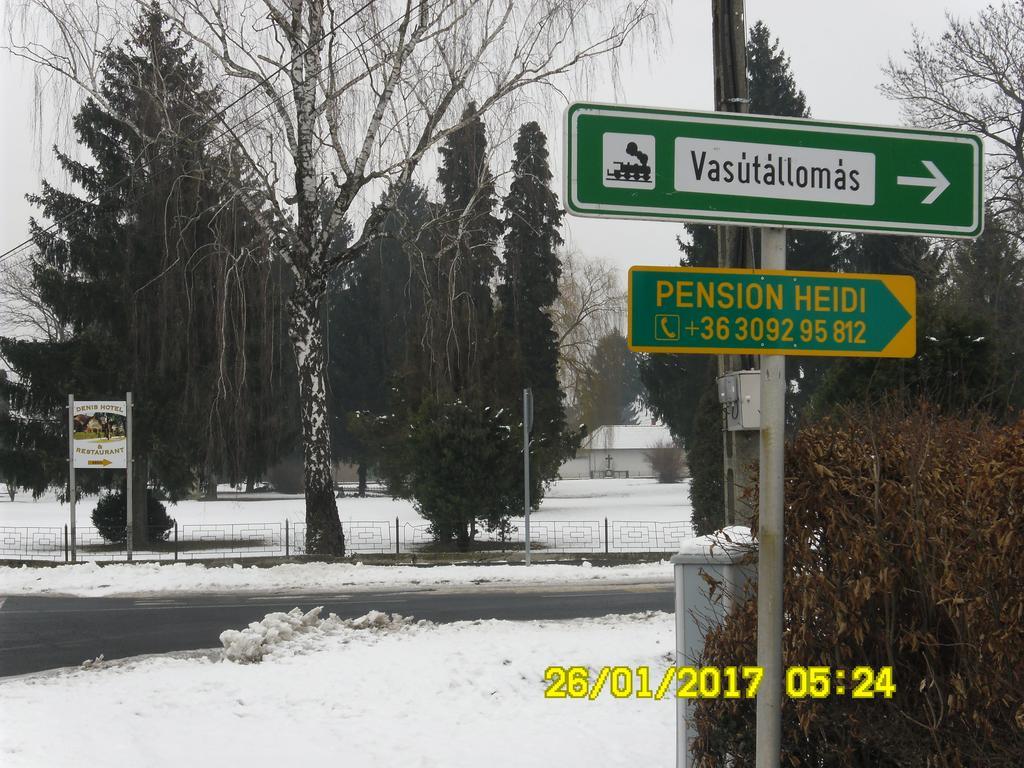 Pension Heidi Lenti Bagian luar foto